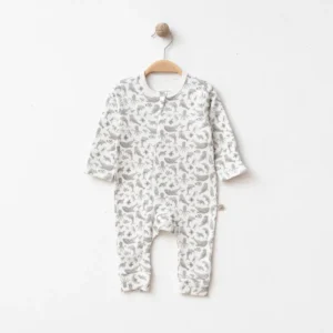 OBABY UNISEX 3-6-9 AY BALIKLI FERMUARLI TULUM Bebek Tulum