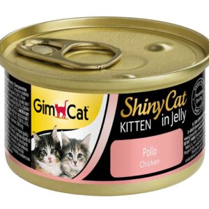 Gimcat Shinycat Tavuklu Yavru Kedi Konserve Mama 70 gr KONSERVE YAŞ MAMALAR