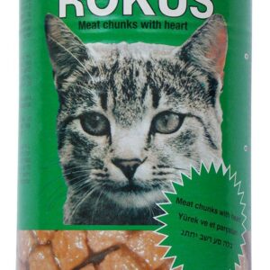 Rokus Yürekli Kedi Konserve Mama 410 gr