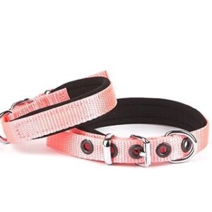Doggie Softlu Köpek Boyun Tasması 1,5 cm x 35 cm Pembe BOYUN TASMALARI