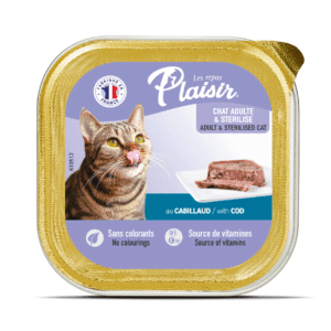Plaisir Morina Balıklı Pate Kısırlaştırılmış ve Yetişkin Kedi Yaş Maması 100 Gr KONSERVE YAŞ MAMALAR