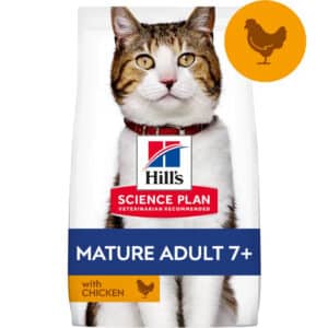 Hill's SCIENCE PLAN Tavuklu +7 Yaşlı Kedi Maması 1.5 Kg Hill's