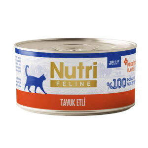 Nutri Feline Jelly Tavuk Etli Tahılsız Kedi Konservesi 70 Gr Kedi