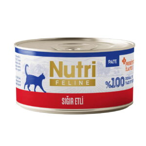Nutri Feline Sığır Etli Tahılsız Kedi Konservesi 70 Gr Kedi
